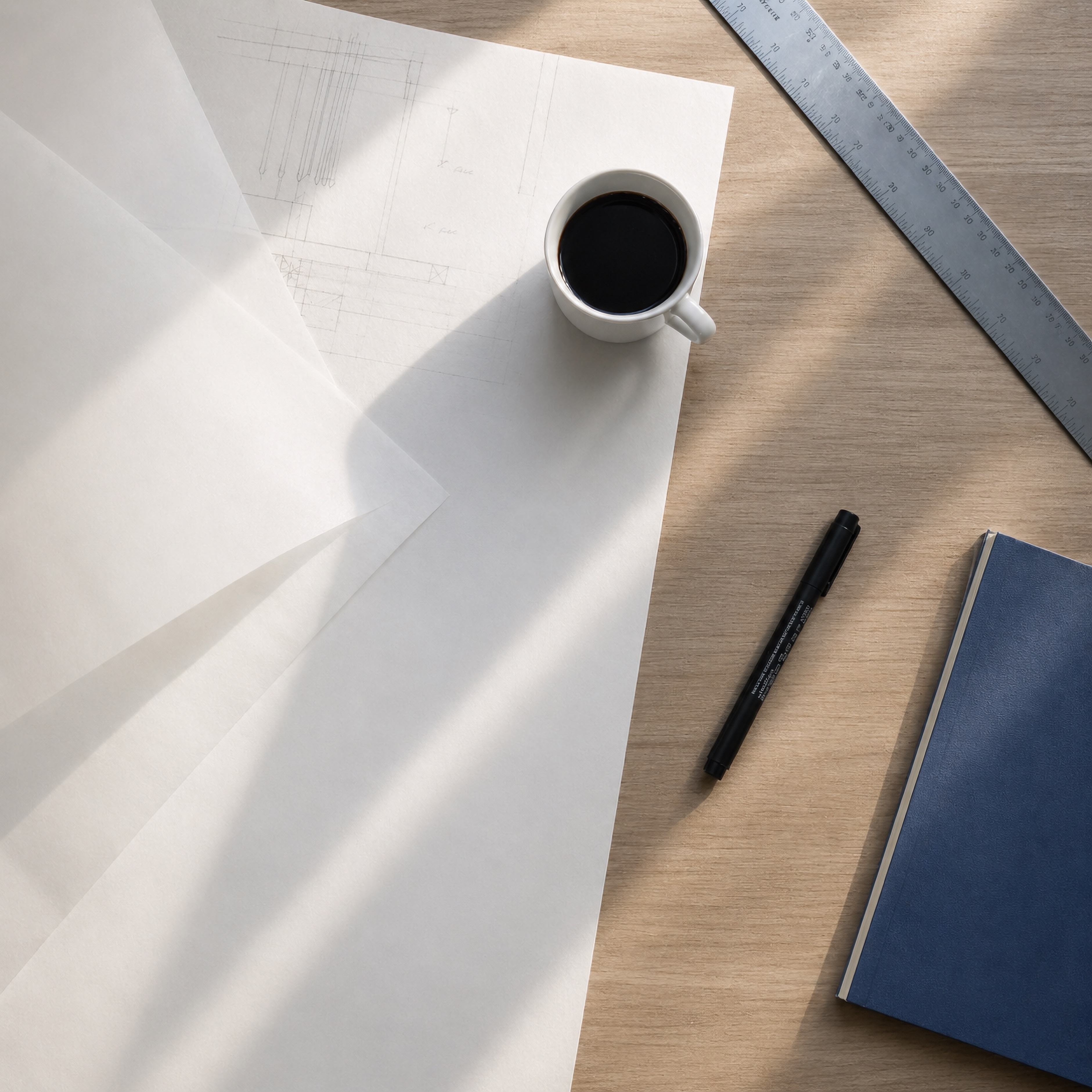 Morning Desk cover